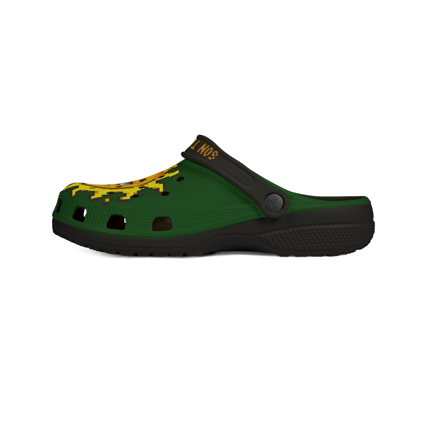 Pixel Sun Crocs