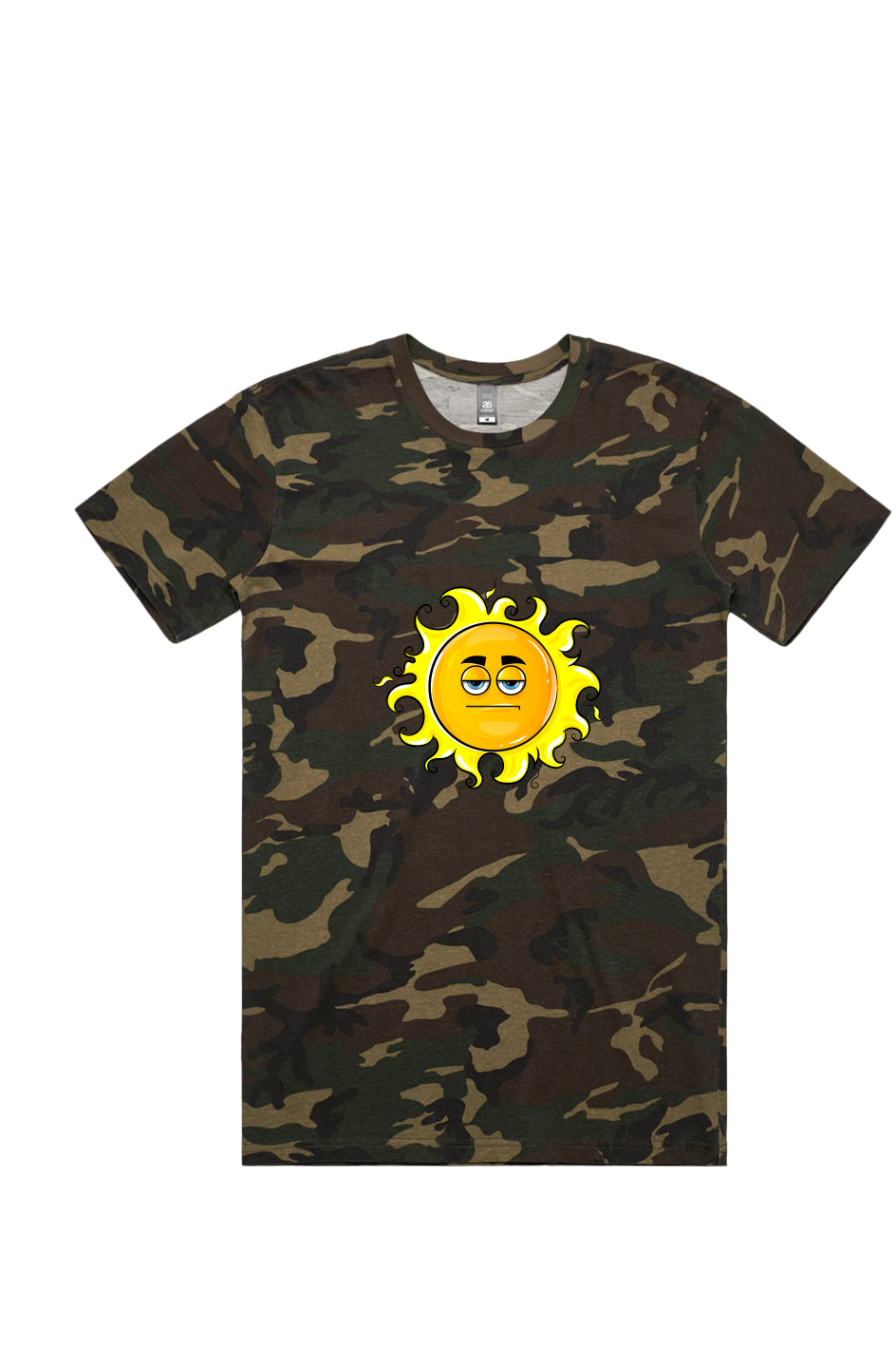 Sun Staple Camo Tee