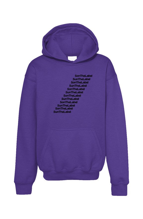 SON/SUN purple Youth Pullover Hoodie