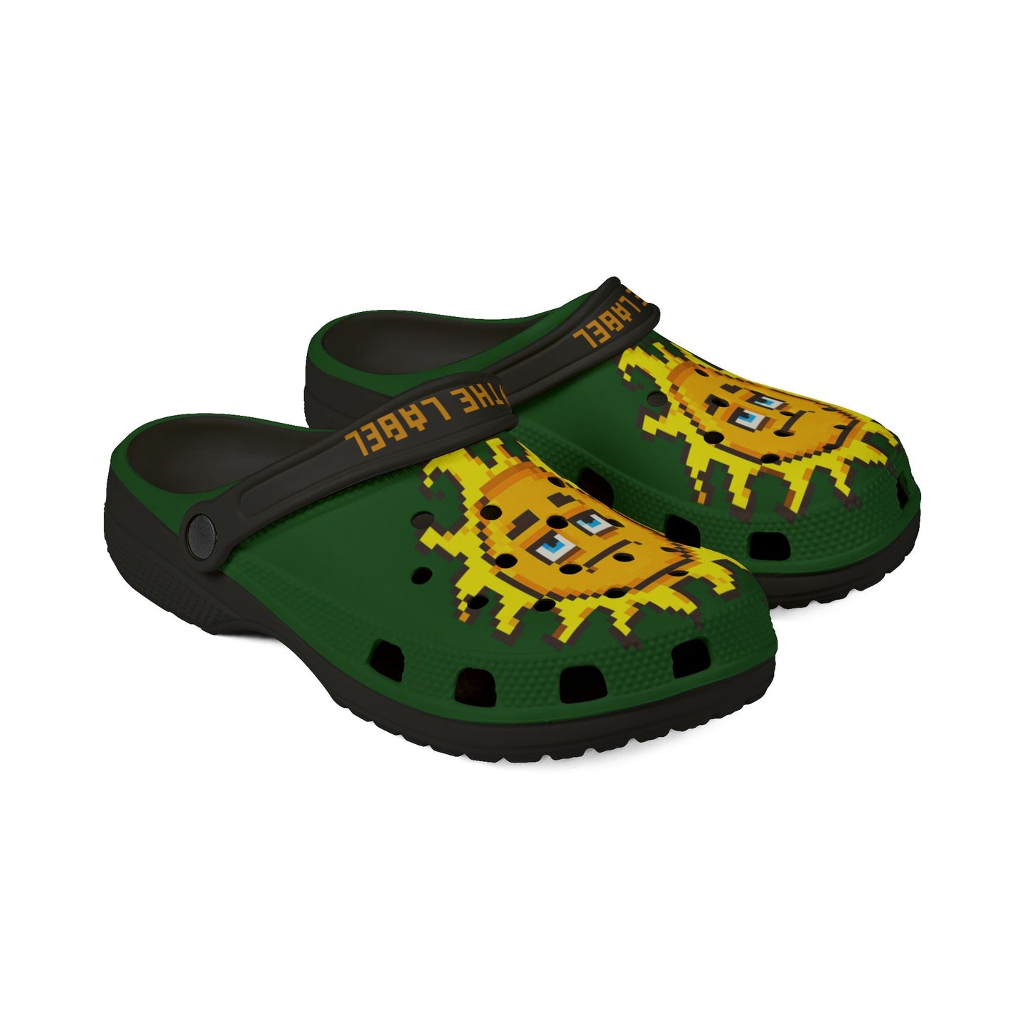 Pixel Sun Crocs