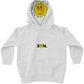 Son Evolution white kids fleece pullover hoodie
