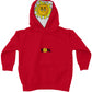 Son Evolution red kids fleece pullover hoodie