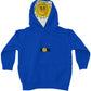 Son Evolution blue kids fleece pullover hoodie