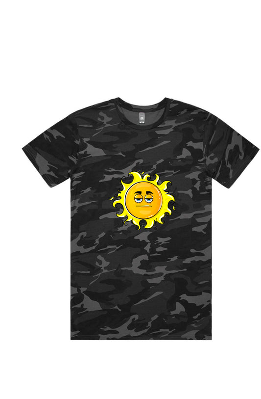 Sun Staple Camo Tee