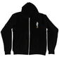 Black SON Hood Zip up