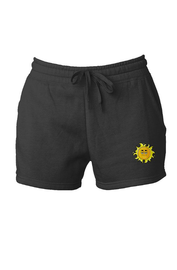 Black Sun Womens Cali Wave Wash Short