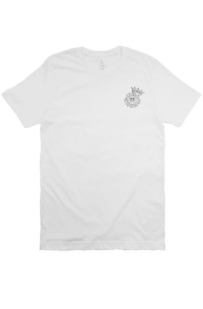 SUN KINGS KILLING KINGS white Bella Canvas T Shirt