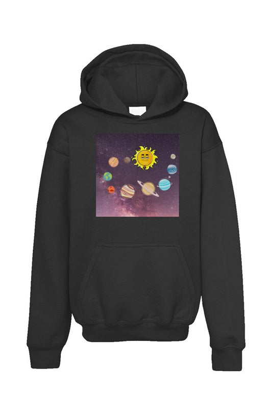 SONlaxy black Youth Pullover Hoodie