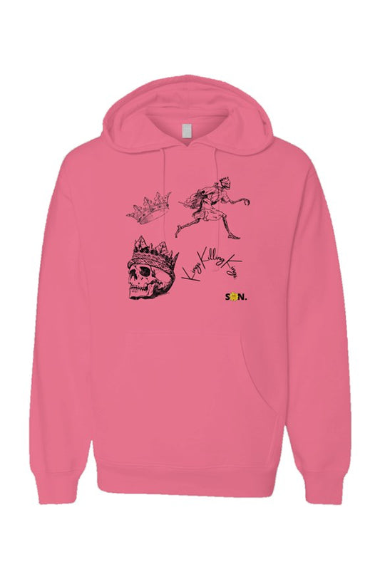 SONKING pink Neon Pullover Hoodies