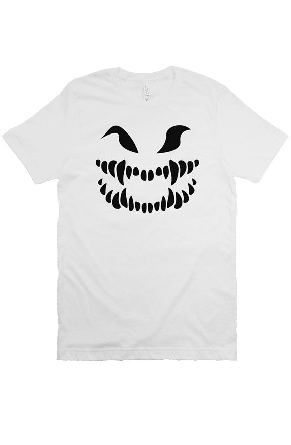 Face 3 white Bella Canvas T Shirt