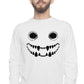 Face 2 white long sleeve tee