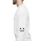 Face 2 white long sleeve tee