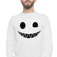 Face 1 white long sleeve tee