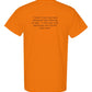 SUNstruction orange Neon T Shirts