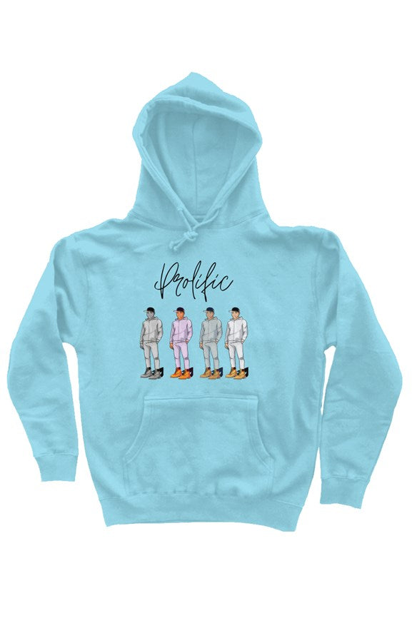 Prolific aqua independent pullover hoody