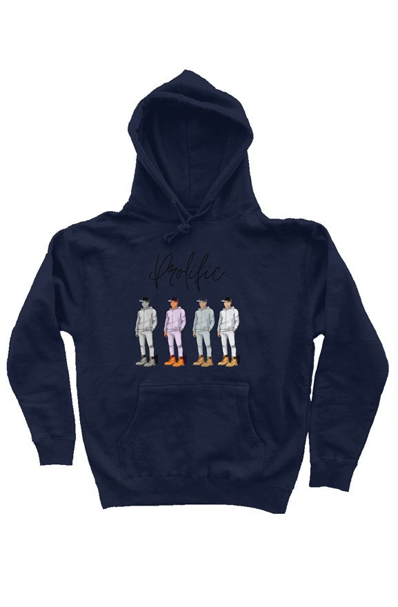 Prolific navy independent pullover hoody