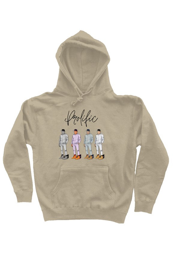 Prolific sandstone independent pullover hoody